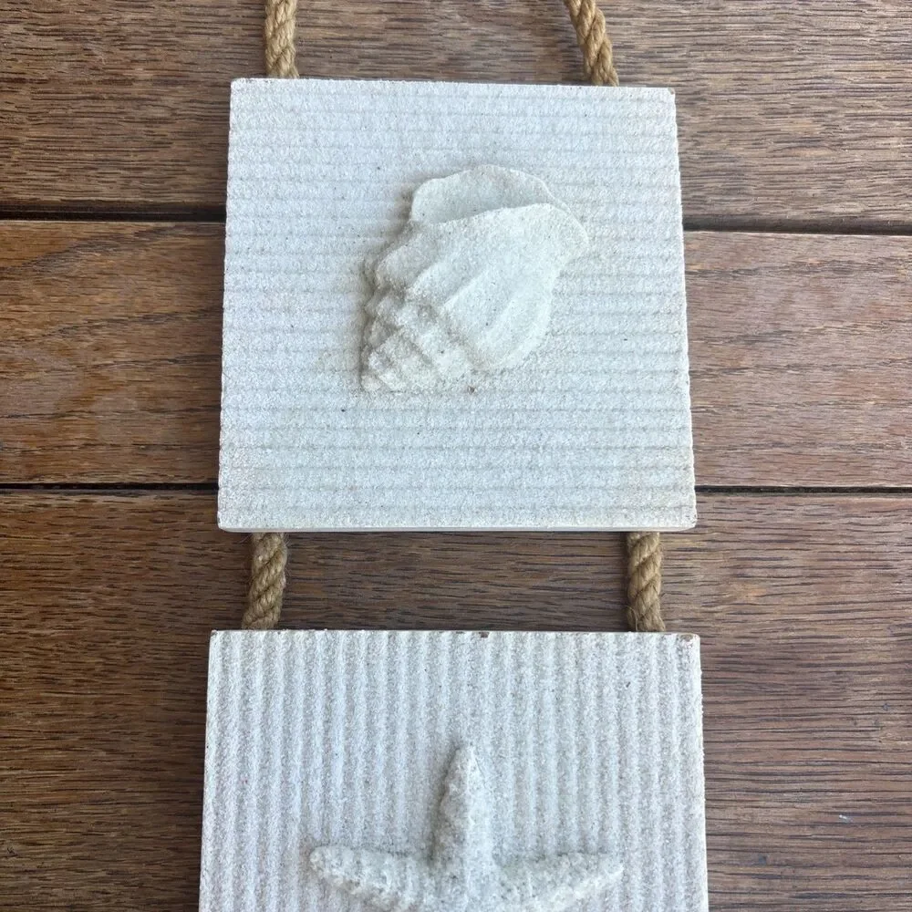 Nautical seashell wall decor